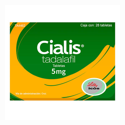 Cialis (tadalafil) tablets pack 5 mg